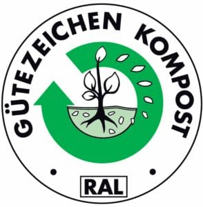 Gütezeichen für RAL zertifizierten Kompost