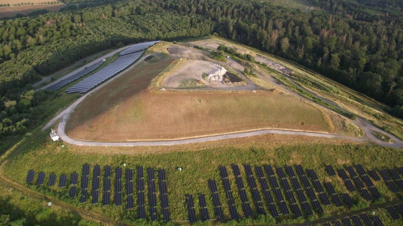 Photovoltaik-Anlagen der Deponie Brandholz